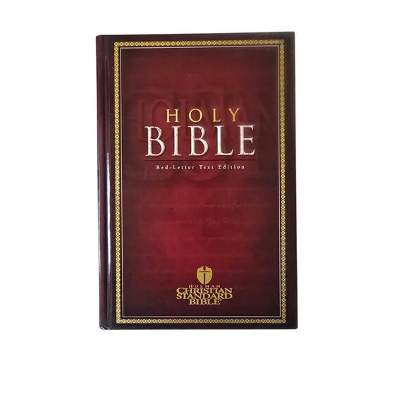 The Christian Standard Holy Bible Red Letter Edition Hardback Vintage 2004 - Picture 1 of 6